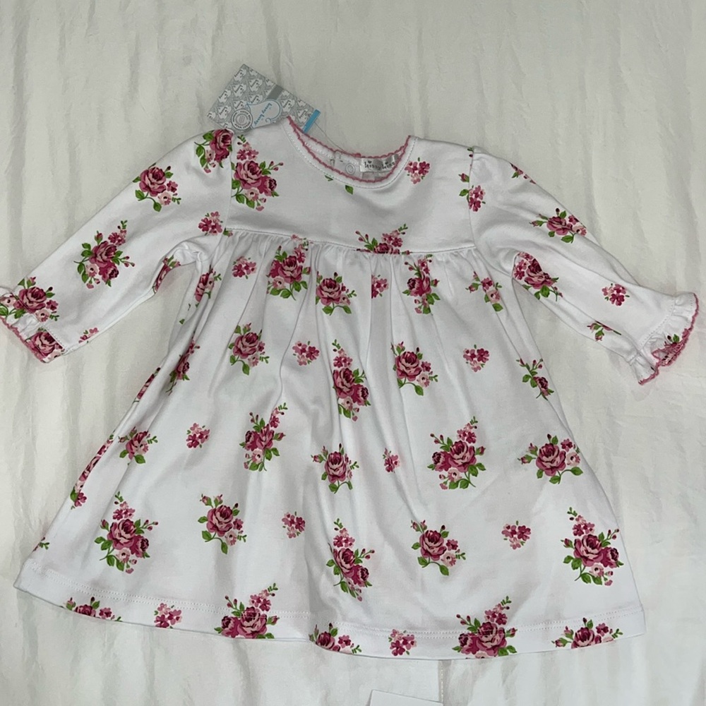 Kissy Kissy White and Pink Floral Kids Matching Set